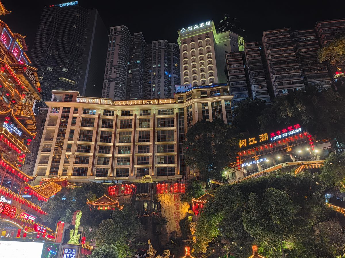 Hongyadong stilt houses in Chongqing